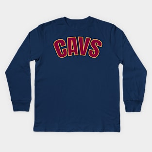 cavs Kids Long Sleeve T-Shirt